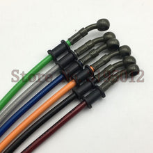 Load image into Gallery viewer, Motorcycle Dirt Bike Braided Steel Hydraulic Reinforce Brake line Clutch Oil Hose Tube 500 To 1500mm Universal Fit Racing MX