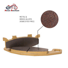 Load image into Gallery viewer, Motorcycle Front Rear Brake Pads For KAWASAKI GPX 250 400R 750 ZZR ZRX 400 KLE 500 ZR 550 ZZ-R ZL 600 GPZ 900 ZR 1100 88-07 #c