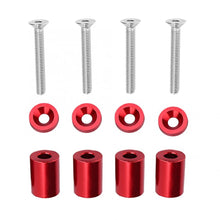 Load image into Gallery viewer, Motorcycle casing Aluminum Alloy Engine Hood Ventilation Spacer Riser Kit For 6mm Turbo Motor motos auto accessorie automobiles