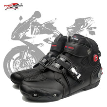 Load image into Gallery viewer, Motorcycle off-road boots pro-biker motorcycle boots automobile race boots long design automobile race shoes A9003