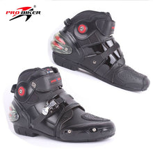 Load image into Gallery viewer, Motorcycle off-road boots pro-biker motorcycle boots automobile race boots long design automobile race shoes A9003