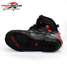 Load image into Gallery viewer, Motorcycle off-road boots pro-biker motorcycle boots automobile race boots long design automobile race shoes A9003