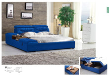 Load image into Gallery viewer, Multifunctional Corner Leather Sofa Bed with Storage Box