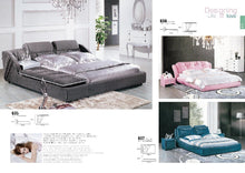 Load image into Gallery viewer, Multifunctional Corner Leather Sofa Bed with Storage Box