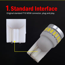Load image into Gallery viewer, NAO W5W T10 led auto 5W5 LED automobiles 12V Car interior Light Motorcycle clearance light 168 194 Lamp White Trunk Dome Lamp