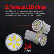 Load image into Gallery viewer, NAO W5W T10 led auto 5W5 LED automobiles 12V Car interior Light Motorcycle clearance light 168 194 Lamp White Trunk Dome Lamp