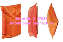 Load image into Gallery viewer, Navy blue garden relax bean chair, Wholesale outdoor Cushions giant bean bag,Giant 420D nylon cover bean bag fat sack