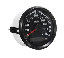 Load image into Gallery viewer, New 200KM/H Speedmeter Automobile Tuning Gauges 85mm  Speedometers Odometer Motorcycle Tuning Meters 9-32V (Pulse Signal)