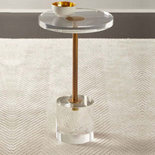 Load image into Gallery viewer, New Acrylic End Table Living Room Round Transparent Coffee Table