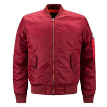 Load image into Gallery viewer, New Brand Mens Casual Jacket Large Size Men Pilot Bomber Jacket Hip Hop Male Big Size S-7XL 8XL Overcoat Drop Shipping,DA908