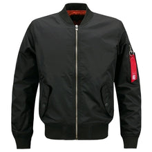 Load image into Gallery viewer, New Brand Mens Casual Jacket Large Size Men Pilot Bomber Jacket Hip Hop Male Big Size S-7XL 8XL Overcoat Drop Shipping,DA908