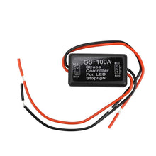 Load image into Gallery viewer, New Car Automobiles Motorcycles Truck 12v Flash Strobe Controller Flasher Module for LED Brake Stop Light Car Lamp