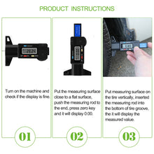Load image into Gallery viewer, New Diagnostic Tools tire pressure gauge Meter Tester Digital LCD Tyre For Automobiles Car Motorcycle Wheel