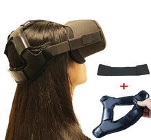 Load image into Gallery viewer, New Non-slip VR Helmet Head Pressure-relieving Strap Foam Pad for Oculus Quest 1 VR Headset Cushion Headband Fixing Accessories