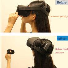 Load image into Gallery viewer, New Non-slip VR Helmet Head Pressure-relieving Strap Foam Pad for Oculus Quest 1 VR Headset Cushion Headband Fixing Accessories