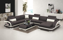 Load image into Gallery viewer, New design sofa corner sofa with led light sofa