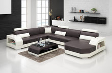Load image into Gallery viewer, New design sofa corner sofa with led light sofa