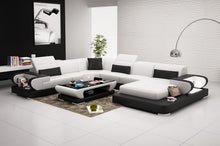 Load image into Gallery viewer, New design sofa corner sofa with led light sofa