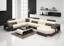 Load image into Gallery viewer, New design sofa corner sofa with led light sofa
