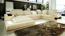 Load image into Gallery viewer, New design sofa corner sofa with led light sofa