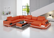 Load image into Gallery viewer, New design sofa corner sofa with led light sofa