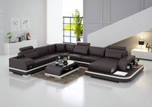 Load image into Gallery viewer, New design sofa corner sofa with led light sofa