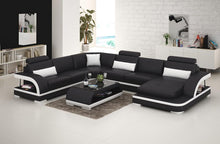 Load image into Gallery viewer, New design sofa corner sofa with led light sofa