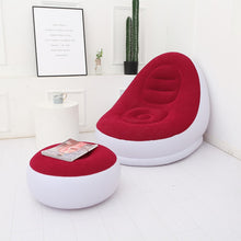 Load image into Gallery viewer, New lazy sofa outdoor inflatable recliner garden sofa lazy bag inflatable sofa beach bed recliner lazy bag sofa bed bag folding