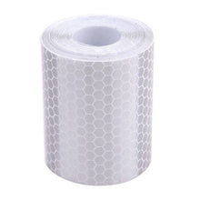 Load image into Gallery viewer, Newbee White 5cm*100cm Safety Mark Reflective Strip Sticker Car Styling Warning Tape Automobile Motorcycle Film Baby Car Decal