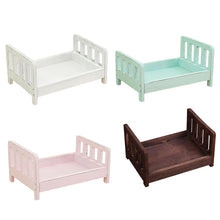 Load image into Gallery viewer, Newborn Props for Photography Wood Bed Newborn Posing Photography Photo Bed Crib Props Shoot Posing Sofa