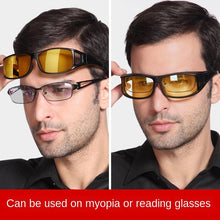 Load image into Gallery viewer, Night Vision Glasses for Driving High Quality Black Technology Hd Polarized Light Night Anti-glare High Beam Auto Accessories