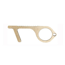 Load image into Gallery viewer, No touch key EDC door handle Portable Press Elevator Tool Hygiene Hand Antimicrobial Alloy Door Opener Door Handle Key Metal