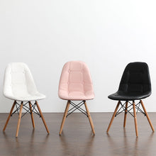 Load image into Gallery viewer, Nordic Home Back Makeup Stool Dressing Bedroom Net Red Nail Small Chair Simple Fabric Dining Chair