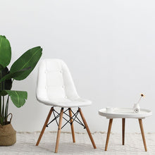 Load image into Gallery viewer, Nordic Home Back Makeup Stool Dressing Bedroom Net Red Nail Small Chair Simple Fabric Dining Chair