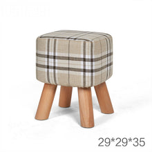Load image into Gallery viewer, Nordic Style Shoes Bench Simple Modern Fashion Cloth Sofa Stool Fabric Shoes Bench Sofa Taburete Multifunction Ottoman Pouf