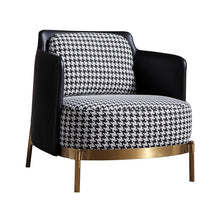 Load image into Gallery viewer, Nordic leather single sofa light luxury designer living room rotating leisure chair lazy lounge chair tiger chair snail chair