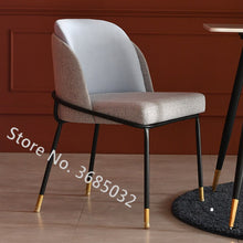 Load image into Gallery viewer, Nordic single living room sofa balcony stools with breathable PU modern minimalist sofa personality leisure bedroom room chair