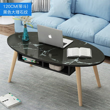Load image into Gallery viewer, Northern Europe coffee table simple modern small household living room sofa side table home bedroom small round table