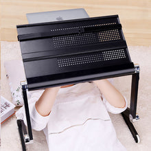 Load image into Gallery viewer, Notebook holder Lying and watching TV bed folding lift lazy table computer stand