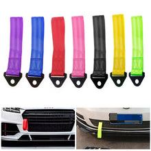 Load image into Gallery viewer, Nylon Tow Eye Strap Racing Car Tow Strap High Strength Tow Ropes Towing Bar Automobiles Motorcycles Tools 2018-Y11