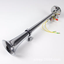 Load image into Gallery viewer, OHANEE Universal 150DB Loud Car Air Horn Single 12V 24V Single Trumpet Compressor Bocina for Motorcycle Trucks Cars Automobiles