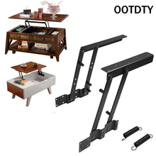 Load image into Gallery viewer, OOTDTY Multi-functional high-tech Lift Up Top Coffee Table Lifting Frame Mechanism Spring Hinge Hardware