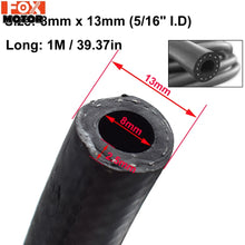 Load image into Gallery viewer, Oil Tube Pipeline Hose 1meter Motorcycle Automobile Petrol Fuel Rubber Environmentally Friendly Functional 6mm / 8mm Reinforced