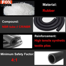 Load image into Gallery viewer, Oil Tube Pipeline Hose 1meter Motorcycle Automobile Petrol Fuel Rubber Environmentally Friendly Functional 6mm / 8mm Reinforced