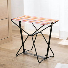 Load image into Gallery viewer, Outdoor Folding Camping Chair Simple Folding Mini Stool Camping Fishing Train Bench Portable Beach Chair With 1 Free Storage Bag