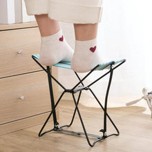 Load image into Gallery viewer, Outdoor Folding Camping Chair Simple Folding Mini Stool Camping Fishing Train Bench Portable Beach Chair With 1 Free Storage Bag