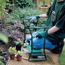 Load image into Gallery viewer, Pad With Small Cloth Bag Garden Folding Stool Folding Belt Tool Bag Squatting Bench Cultivation Garden Bench