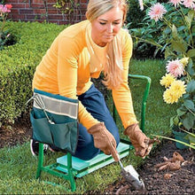 Load image into Gallery viewer, Pad With Small Cloth Bag Garden Folding Stool Folding Belt Tool Bag Squatting Bench Cultivation Garden Bench