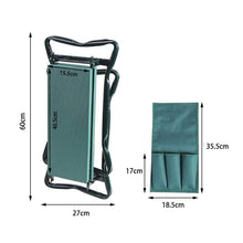 Load image into Gallery viewer, Pad With Small Cloth Bag Garden Garden Folding Stool Folding Belt Tool Bag Garden Bench