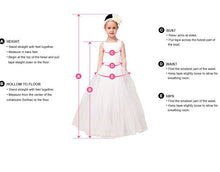 Load image into Gallery viewer, Pink Tulle Flower Girl Dress For Wedding Puffy Kids Pageant Gowns Off The Shoulder Backless Custom Made Vestidos Long Train Bow